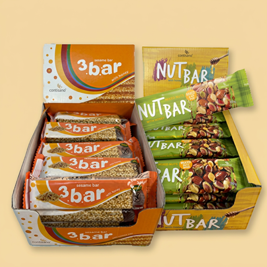 Nougat & Nut Bars